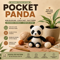 Pocket Panda Amigurumi Crochet Pattern – Cute Panda PDF Pattern
